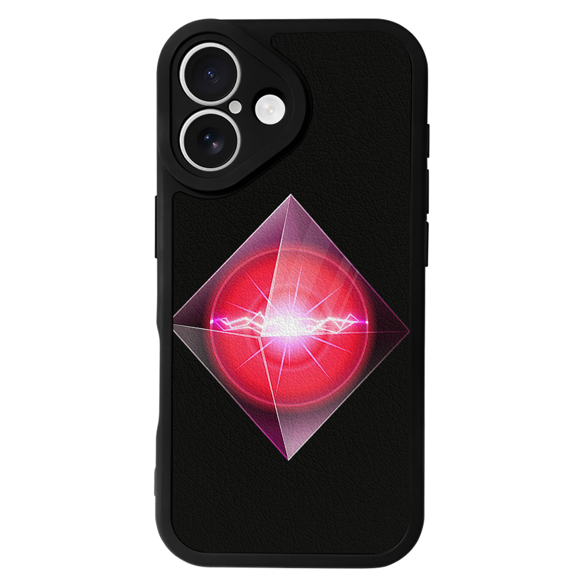 遊☆戯☆王 Yu-Gi-Oh! 【iPhone 16シリーズ対応】シリコンスマホケース（レザー調） 材質：シリコン